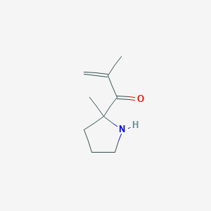 2-Methyl-1-(2-methylpyrrolidin-2-yl)prop-2-en-1-one