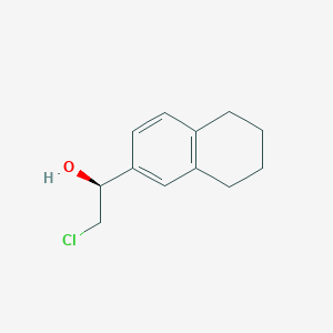 (1S)-2-chloro-1-(5,6,7,8-tetrahydronaphthalen-2-yl)ethanol