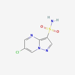 6-Chloropyrazolo[1,5-a]pyrimidine-3-sulfonamide