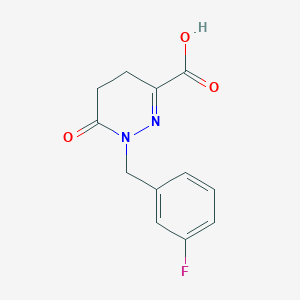 1-(3-Fluorobenzyl)-6-oxo-1,4,5,6-tetrahydropyridazine-3-carboxylic acid