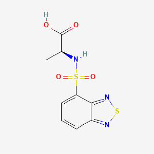 (2S)-2-(2,1,3-Benzothiadiazole-4-sulfonamido)propanoic acid