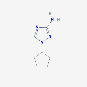 1-Cyclopentyl-1H-1,2,4-triazol-3-amine