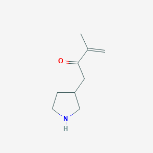 3-Methyl-1-(pyrrolidin-3-yl)but-3-en-2-one