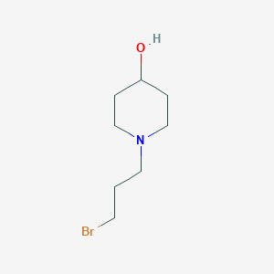 1-(3-Bromopropyl)piperidin-4-ol