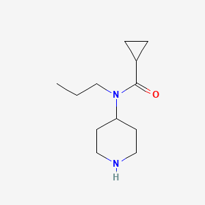 N-(Piperidin-4-YL)-N-propylcyclopropanecarboxamide