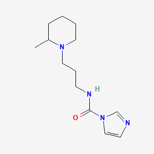 N-[3-(2-methylpiperidin-1-yl)propyl]-1H-imidazole-1-carboxamide