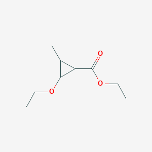 Ethyl 2-ethoxy-3-methylcyclopropane-1-carboxylate