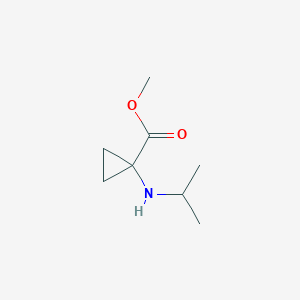 Methyl 1-[(propan-2-yl)amino]cyclopropane-1-carboxylate