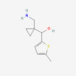 [1-(Aminomethyl)cyclopropyl](5-methylthiophen-2-yl)methanol