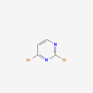 molecular formula C4H2Br2N2 B1316284 2,4-二溴嘧啶 CAS No. 3921-01-5
