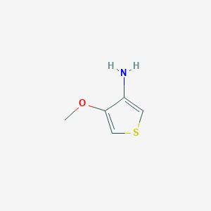 B1316288 4-Methoxythiophen-3-amine CAS No. 125605-35-8