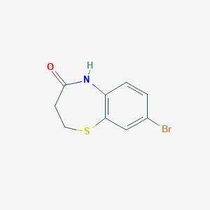 8-Bromo-2,3-dihydro-1,5-benzothiazepin-4(5H)-one