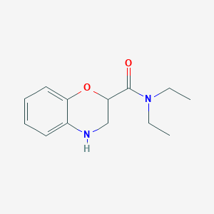 N,N-Diethyl-3,4-dihydro-2H-1,4-benzoxazine-2-carboxamide