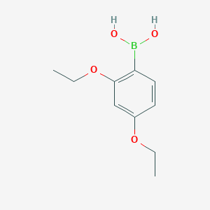 molecular formula C10H15BO4 B1316330 (2,4-Diethoxyphenyl)boronic acid CAS No. 1072952-01-2