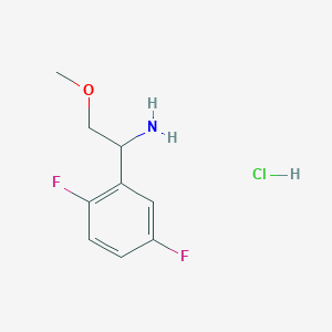 1-(2,5-Difluorophenyl)-2-methoxyethan-1-amine hydrochloride