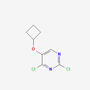 2,4-Dichloro-5-cyclobutoxypyrimidine