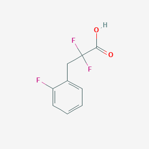 2,2-Difluoro-3-(2-fluorophenyl)propanoic acid