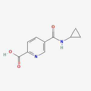 5-(Cyclopropylcarbamoyl)pyridine-2-carboxylic acid