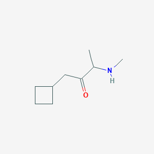 1-Cyclobutyl-3-(methylamino)butan-2-one