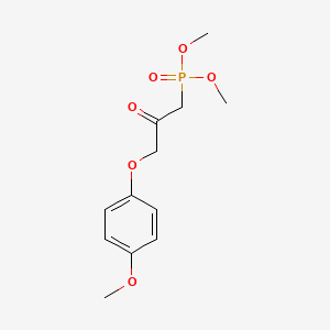 Dimethyl (3-(4-methoxyphenoxy)-2-oxopropyl)phosphonate