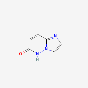 molecular formula C6H5N3O B1316355 Imidazo[1,2-b]pyridazin-6-ol CAS No. 57470-54-9