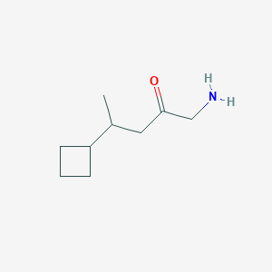 1-Amino-4-cyclobutylpentan-2-one