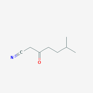 6-Methyl-3-oxoheptanenitrile