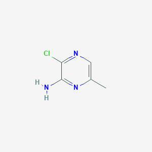 B1316360 3-Chloro-6-methylpyrazin-2-amine CAS No. 89182-15-0