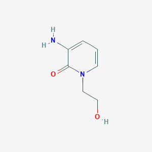 3-Amino-1-(2-hydroxyethyl)-1,2-dihydropyridin-2-one