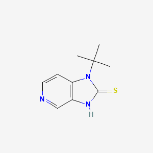 1-tert-butyl-1H-imidazo[4,5-c]pyridine-2-thiol