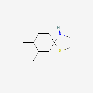 7,8-Dimethyl-1-thia-4-azaspiro[4.5]decane