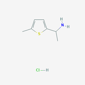 1-(5-Methylthiophen-2-yl)ethan-1-amine hydrochloride