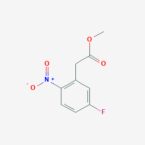 Methyl 2-(5-fluoro-2-nitrophenyl)acetate