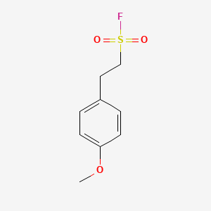 2-(4-Methoxyphenyl)ethane-1-sulfonyl fluoride