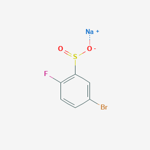 Sodium 5-bromo-2-fluorobenzene-1-sulfinate