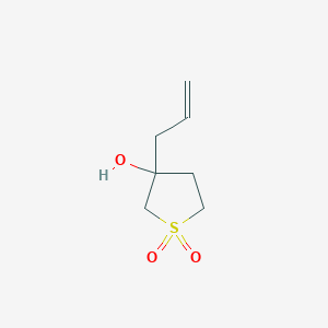 3-Hydroxy-3-(prop-2-en-1-yl)-1lambda6-thiolane-1,1-dione