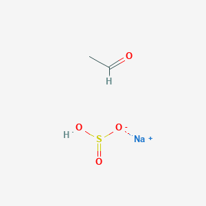 molecular formula C2H5NaO4S B13163901 Acetaldehydesodiumbisulfite 