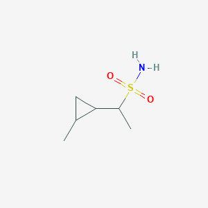 1-(2-Methylcyclopropyl)ethane-1-sulfonamide