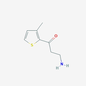 3-Amino-1-(3-methylthiophen-2-yl)propan-1-one