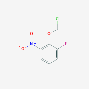 2-(Chloromethoxy)-1-fluoro-3-nitrobenzene