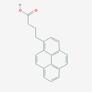 molecular formula C20H16O2 B131640 1-芘丁酸 CAS No. 3443-45-6