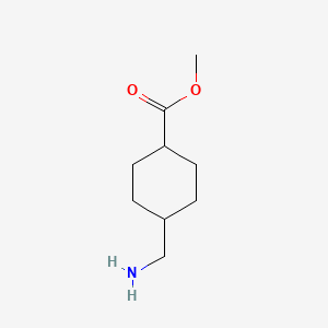 molecular formula C9H17NO2 B1316400 (1R,4R)-甲基 4-(氨基甲基)环己烷甲酸酯 CAS No. 23199-14-6