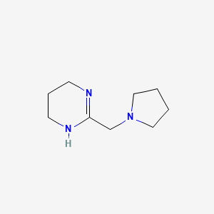 2-[(Pyrrolidin-1-yl)methyl]-1,4,5,6-tetrahydropyrimidine