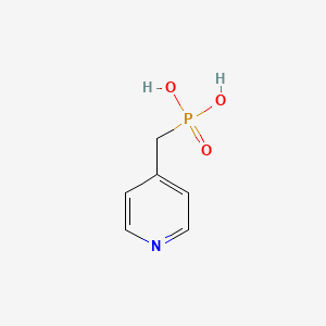 molecular formula C6H8NO3P B1316410 4-Pyridylmethylphosphonic acid CAS No. 80241-43-6