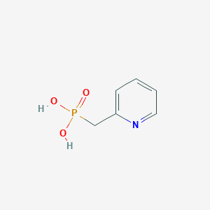 molecular formula C6H8NO3P B1316411 (Pyridin-2-Ylmethyl)phosphonic Acid CAS No. 80241-45-8