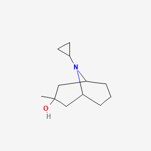 9-Cyclopropyl-3-methyl-9-azabicyclo[3.3.1]nonan-3-ol