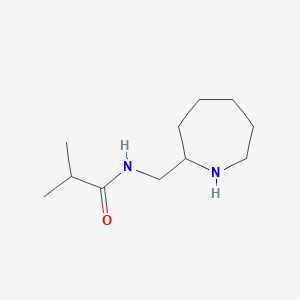 N-[(Azepan-2-yl)methyl]-2-methylpropanamide