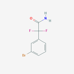 2-(3-Bromophenyl)-2,2-difluoroacetamide