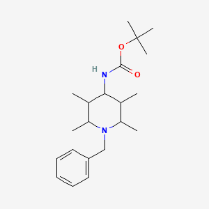 tert-butyl N-(1-benzyl-2,3,5,6-tetramethylpiperidin-4-yl)carbamate