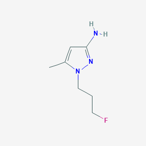 1-(3-Fluoropropyl)-5-methyl-1H-pyrazol-3-amine